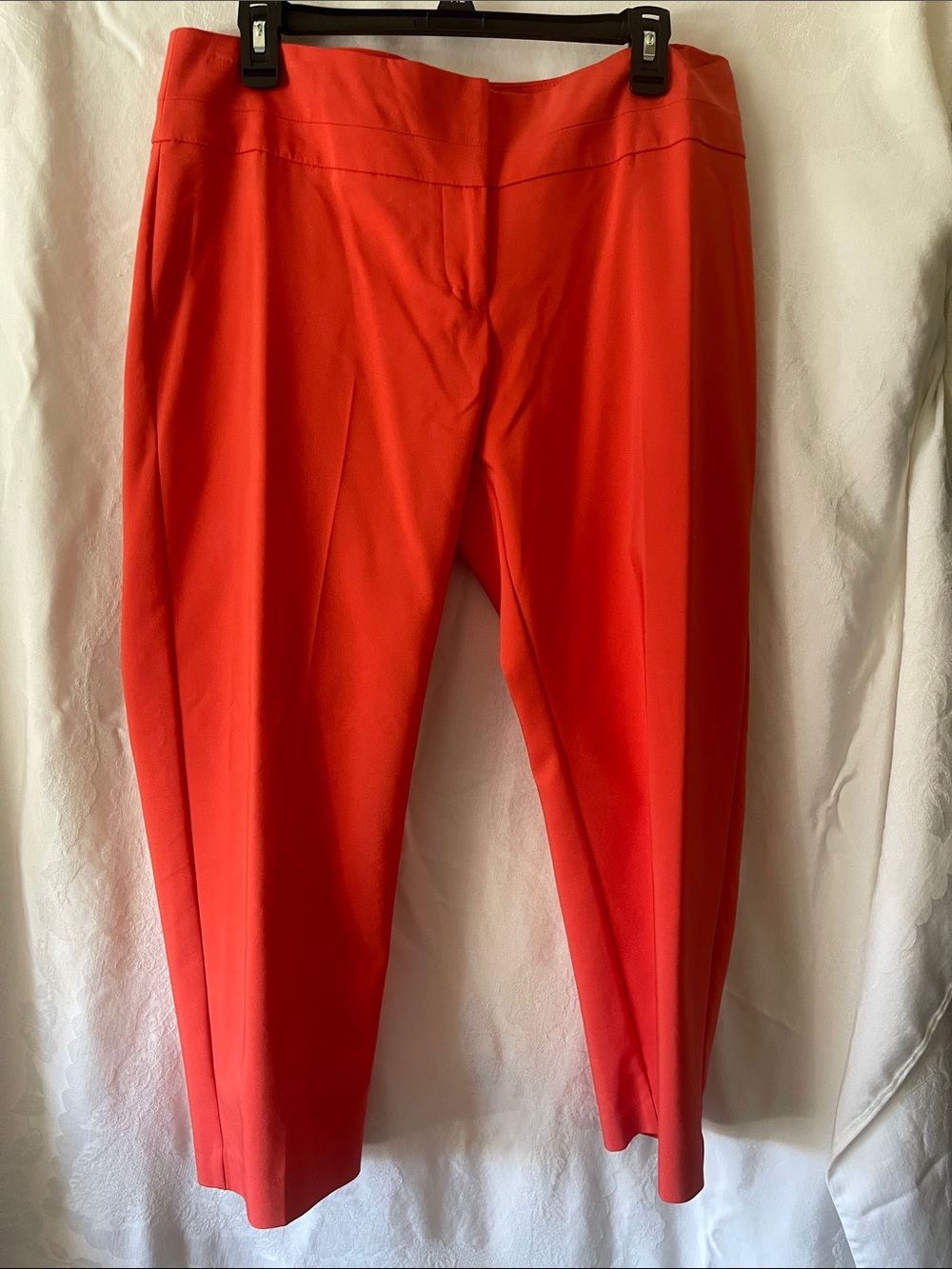 Apt. 9 Cropped Straight-Leg Pants — Bright Red